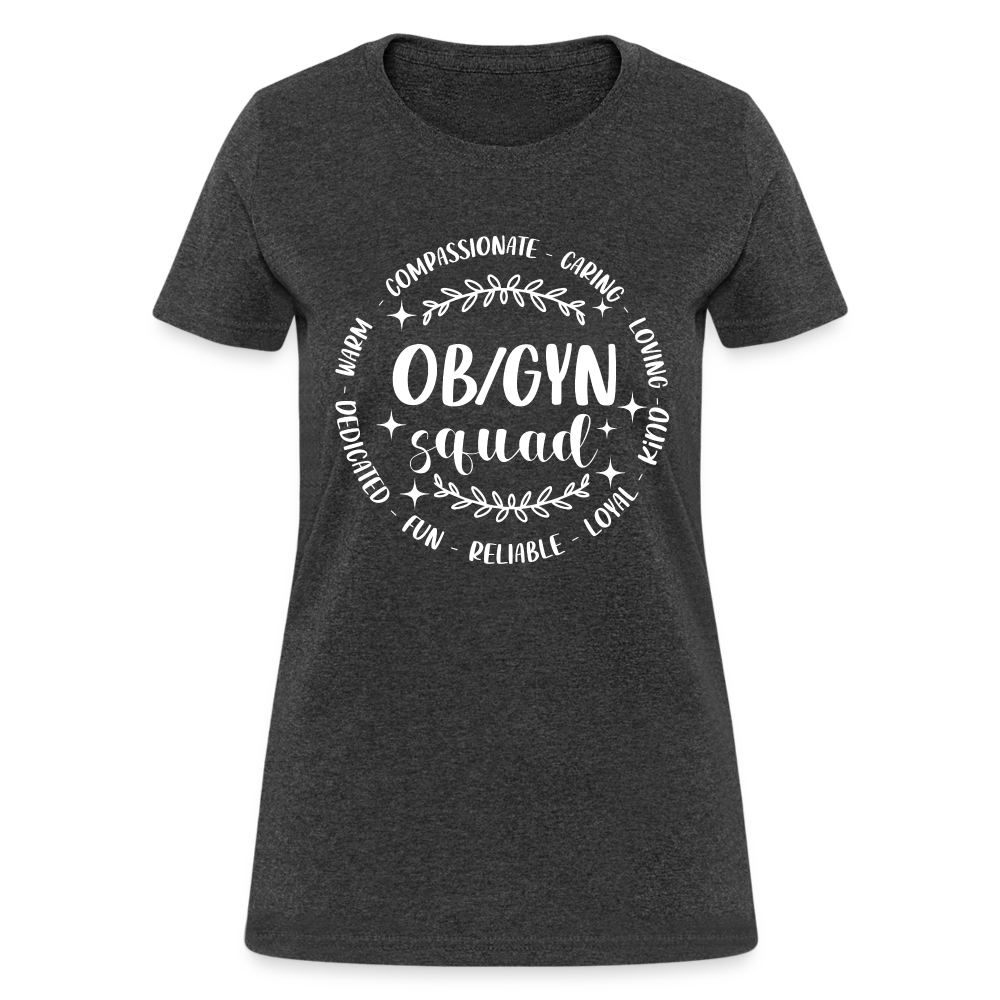 OBGYN Squad : Women's T-Shirt (Gynecology) - heather black