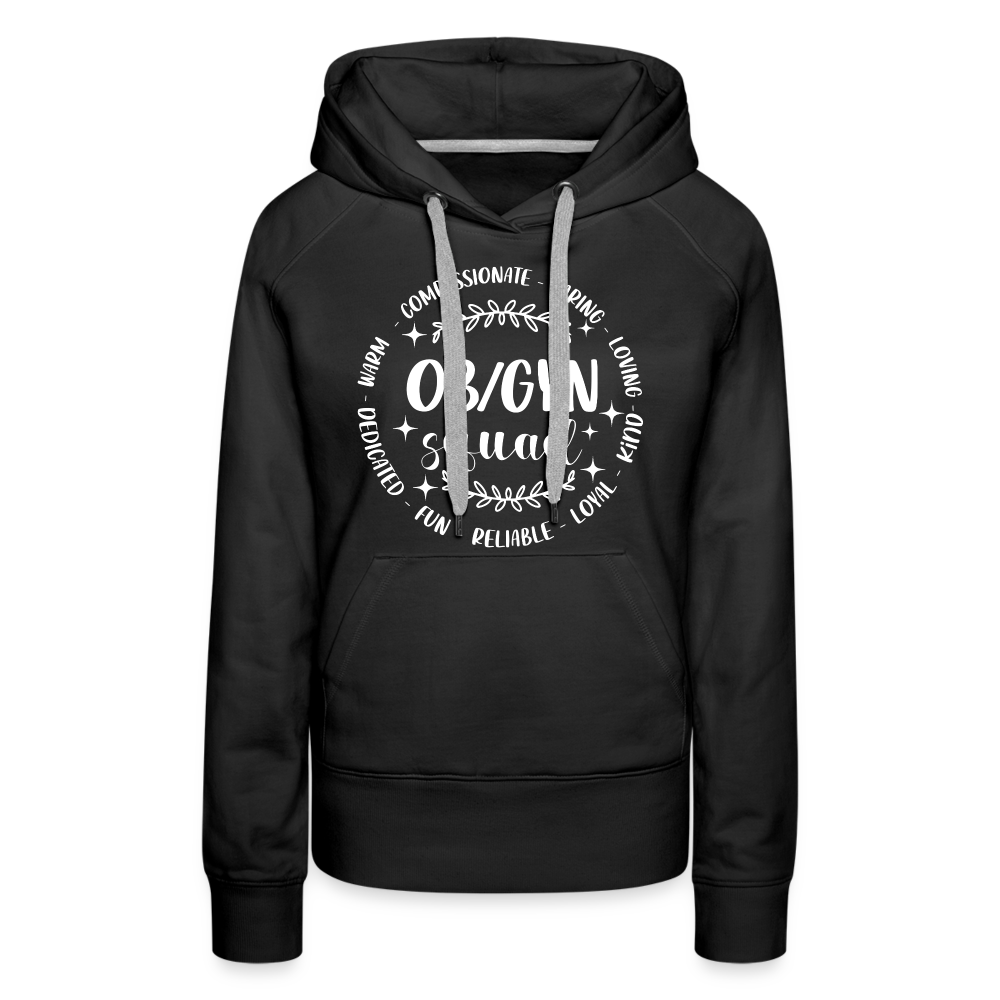 OBGYN Squad : Women’s Premium Hoodie (Gynecology) - black