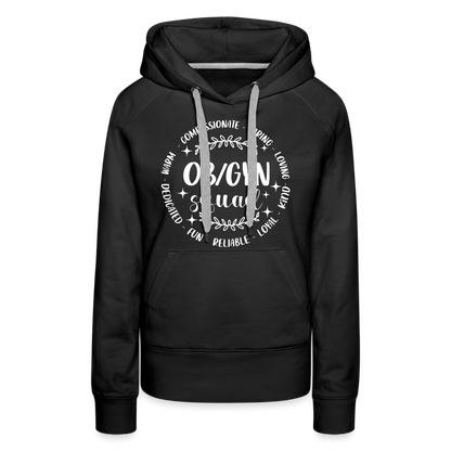 OBGYN Squad : Women’s Premium Hoodie (Gynecology) - black