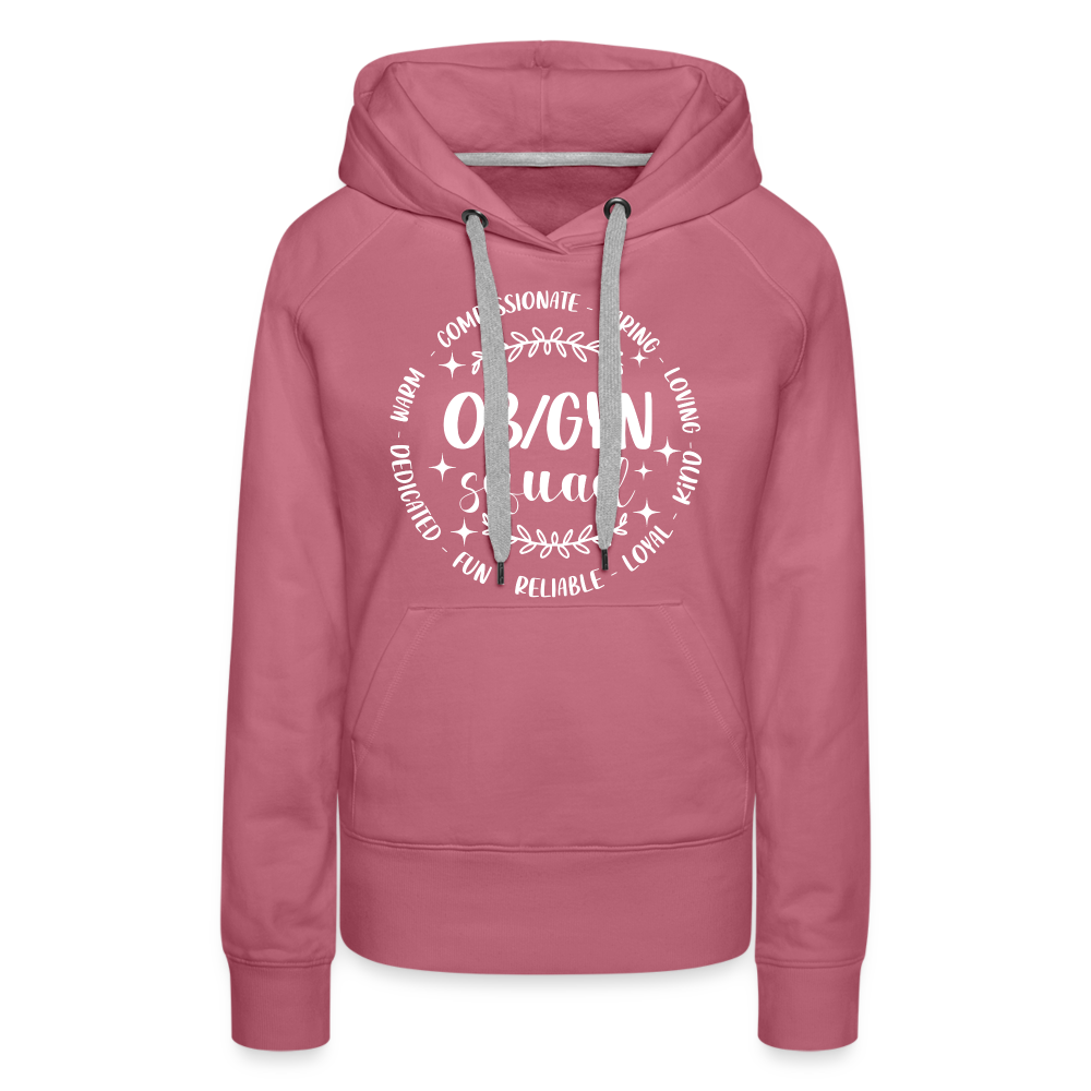 OBGYN Squad : Women’s Premium Hoodie (Gynecology) - mauve