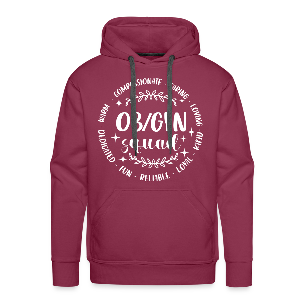 OBGYN Squad : Men’s Premium Hoodie (Gynecology) - burgundy