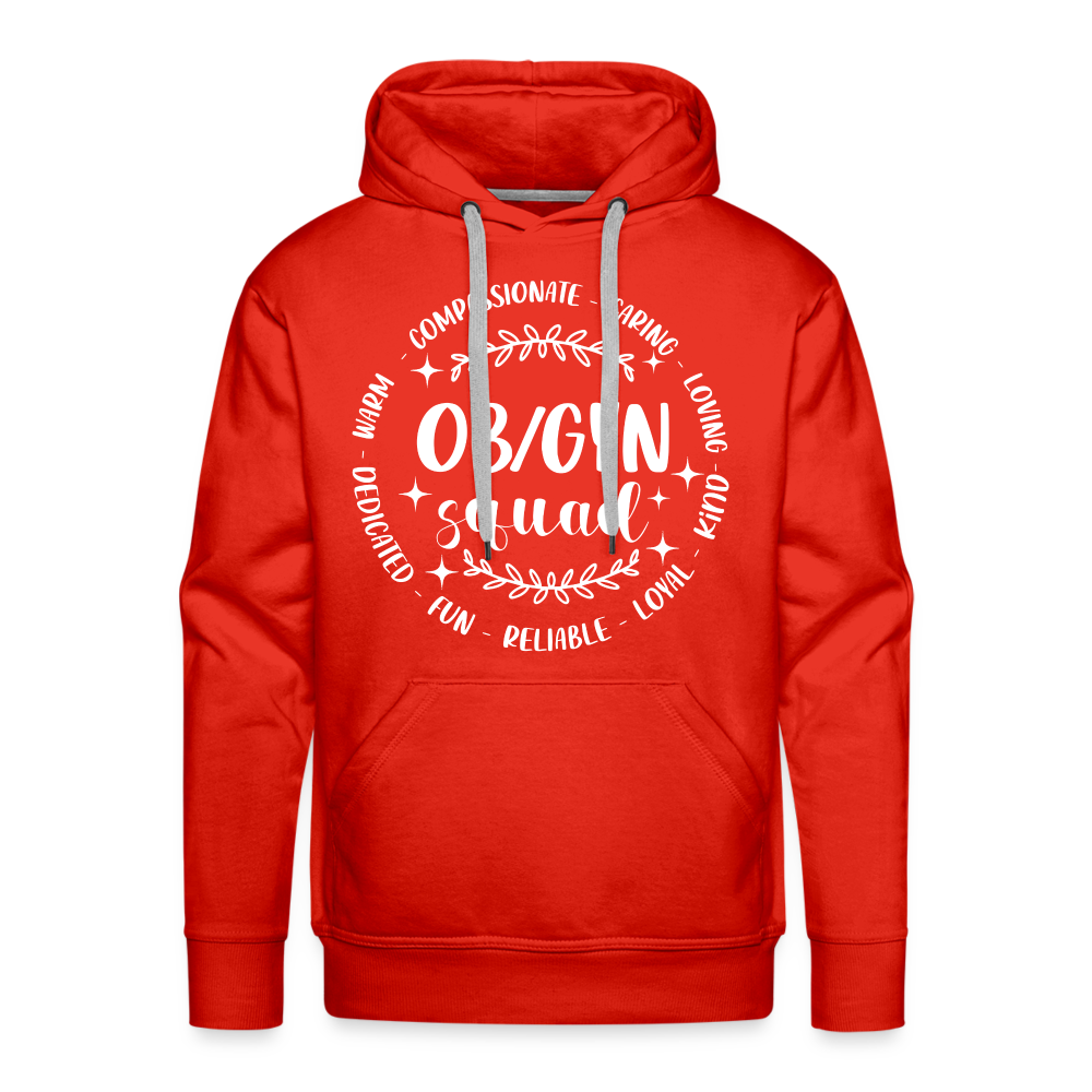 OBGYN Squad : Men’s Premium Hoodie (Gynecology) - red