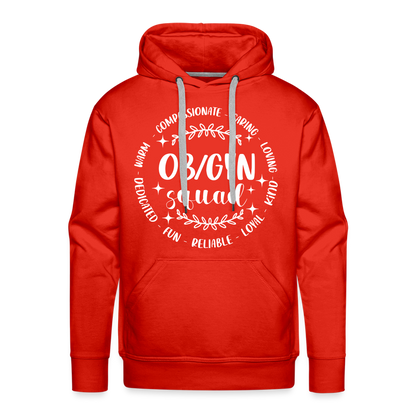 OBGYN Squad : Men’s Premium Hoodie (Gynecology) - red