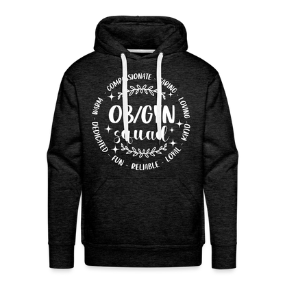 OBGYN Squad : Men’s Premium Hoodie (Gynecology) - charcoal grey