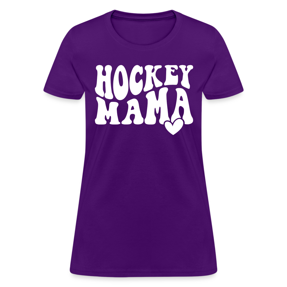 Hockey Mama : Women's T-Shirt - purple