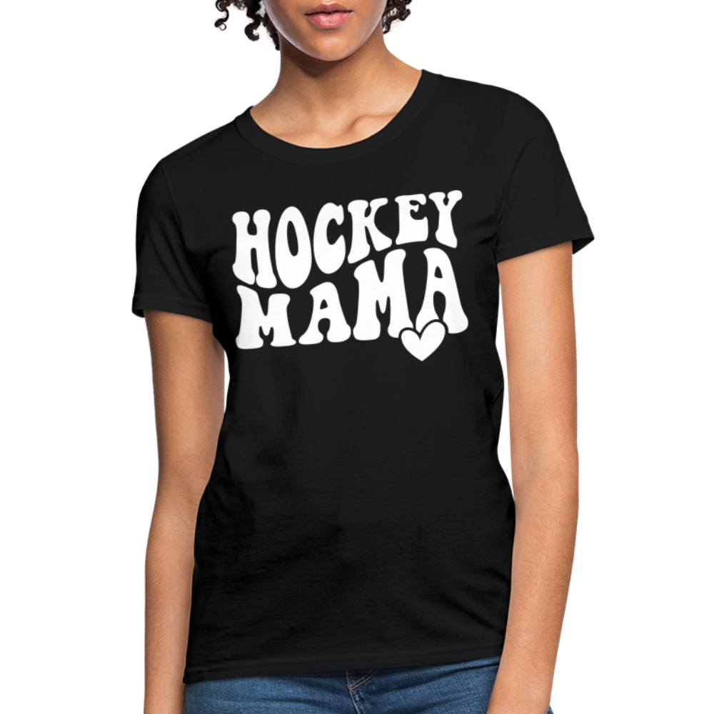 Hockey Mama : Women's T-Shirt - black