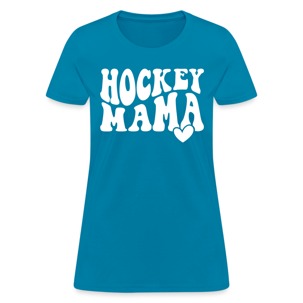 Hockey Mama : Women's T-Shirt - turquoise