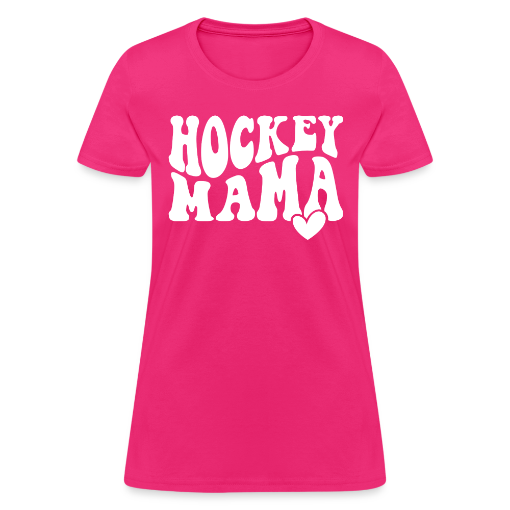 Hockey Mama : Women's T-Shirt - fuchsia