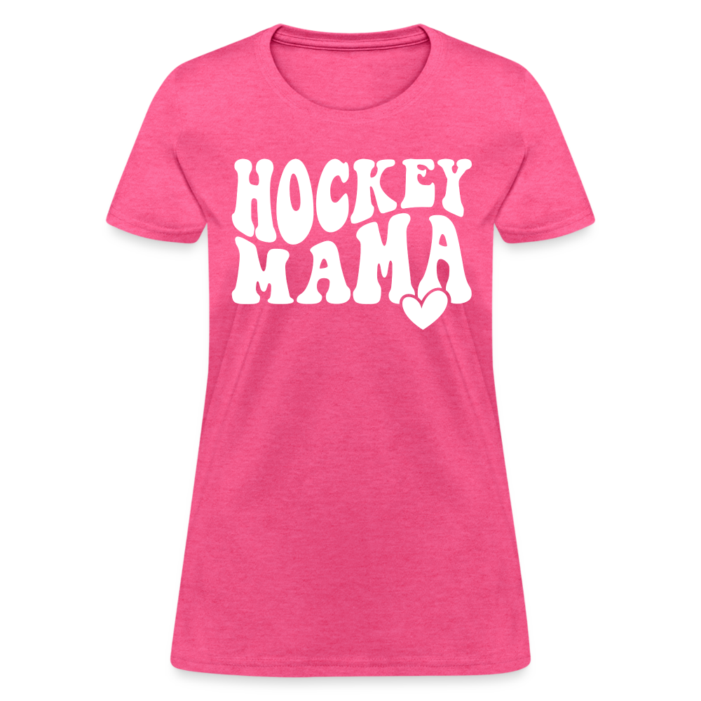 Hockey Mama : Women's T-Shirt - heather pink