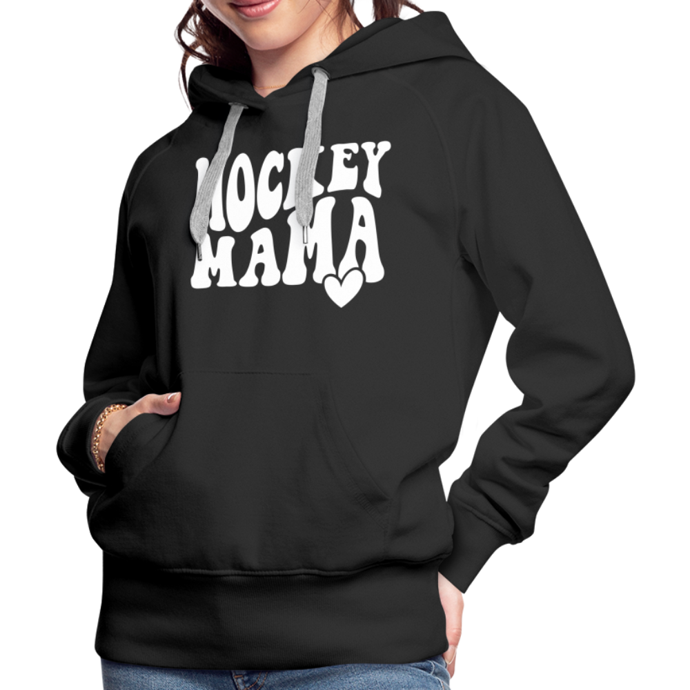 Hockey Mama : Women’s Premium Hoodie - black