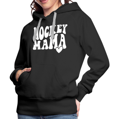 Hockey Mama : Women’s Premium Hoodie - black