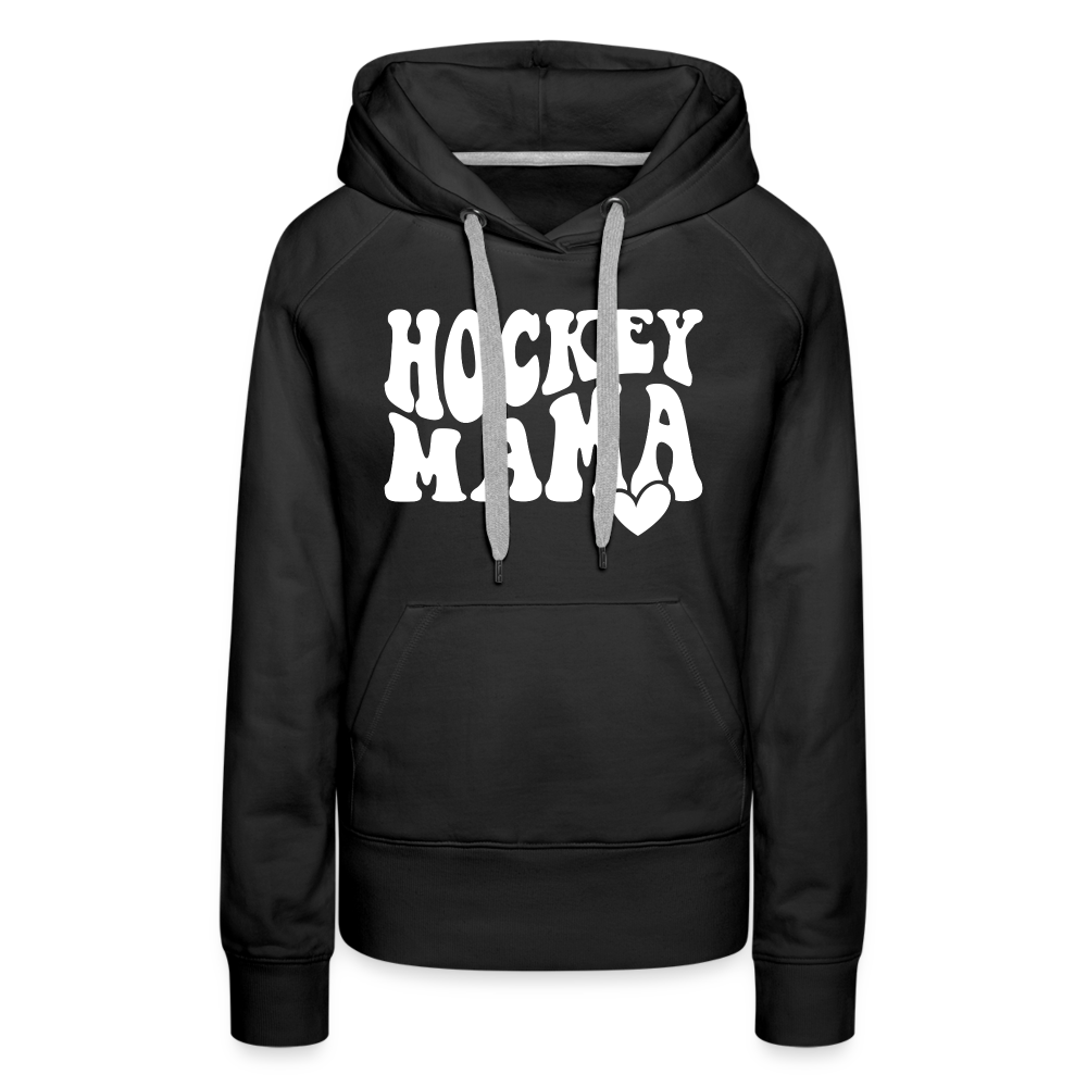 Hockey Mama : Women’s Premium Hoodie - black