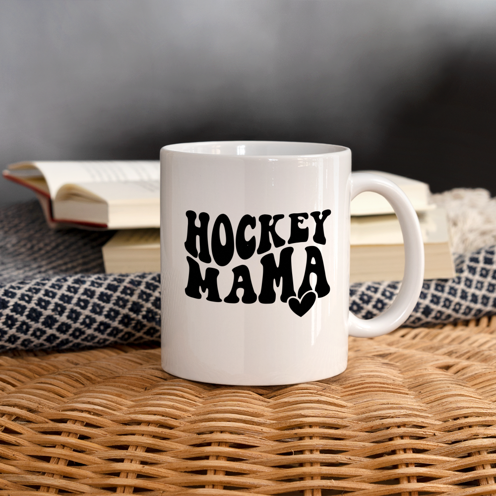 Hockey Mama : Coffee Mug - white