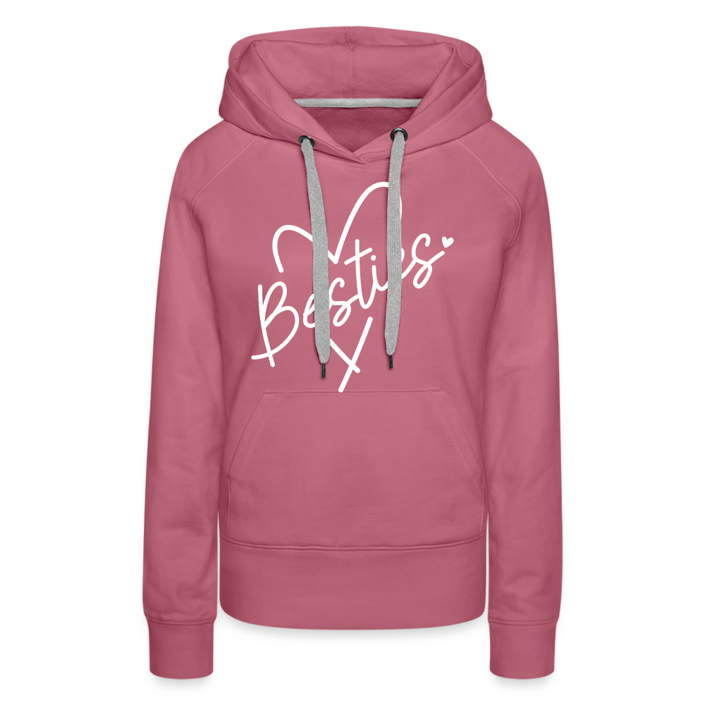 Besties : Women’s Premium Hoodie - mauve