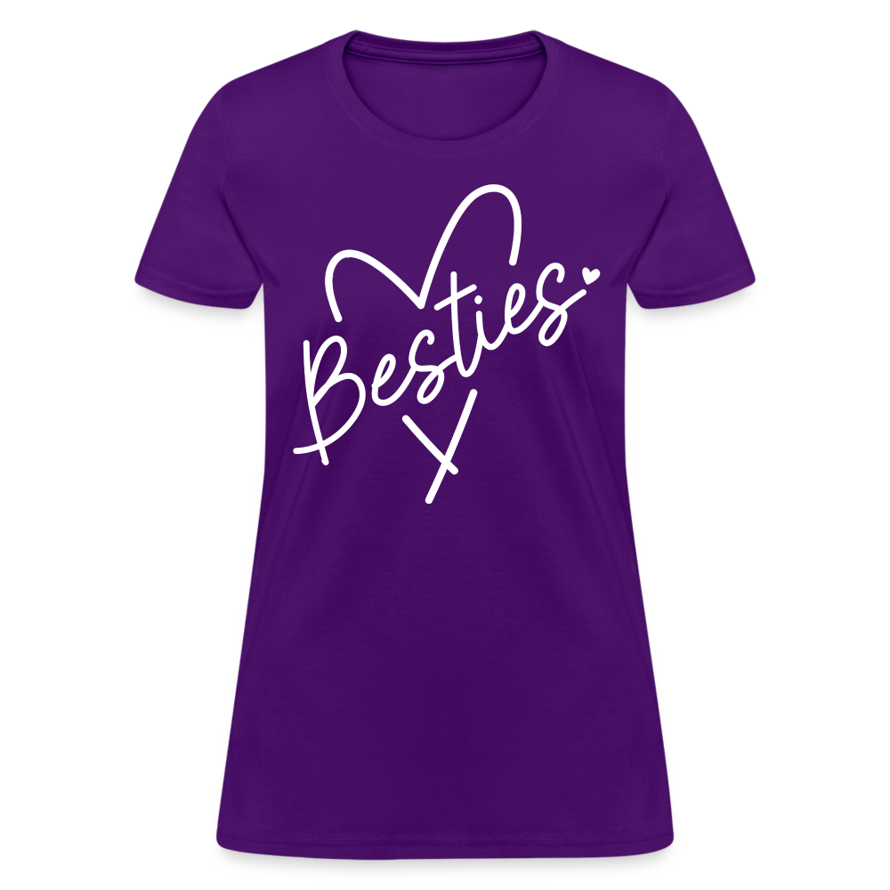 Besties : Women's T-Shirt - purple