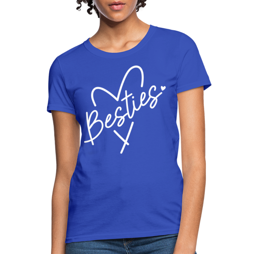 Besties : Women's T-Shirt - royal blue