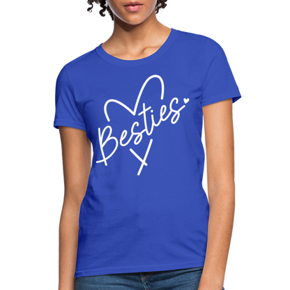 Besties : Women's T-Shirt - royal blue