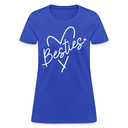 Besties : Women's T-Shirt - royal blue