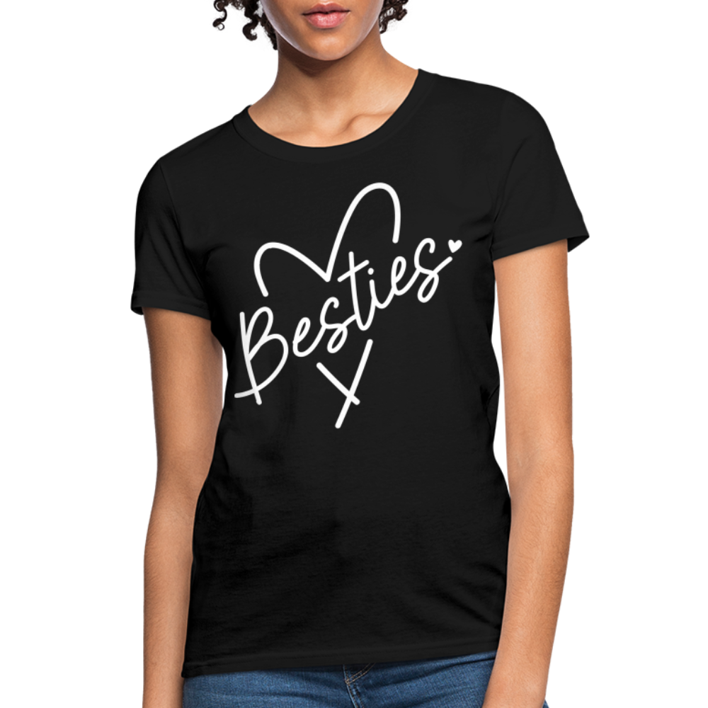 Besties : Women's T-Shirt - black