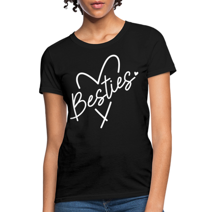 Besties : Women's T-Shirt - black