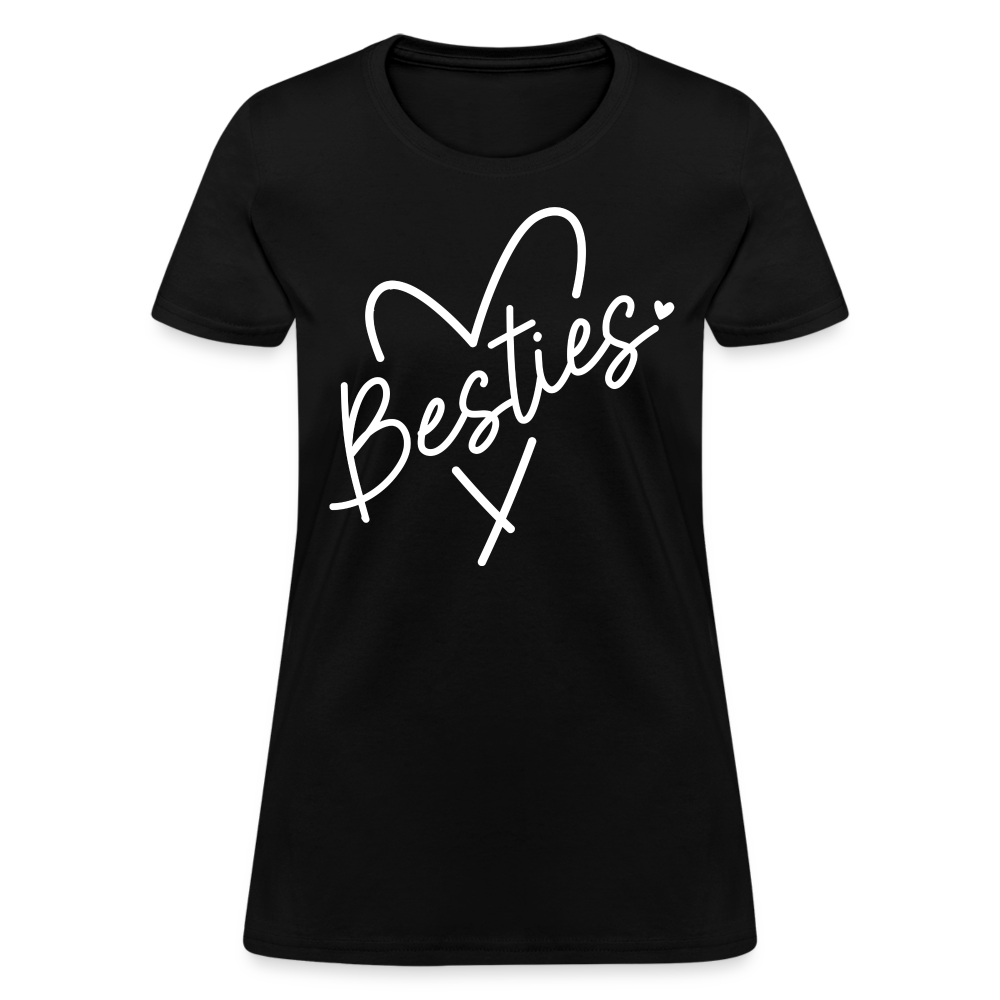 Besties : Women's T-Shirt - black