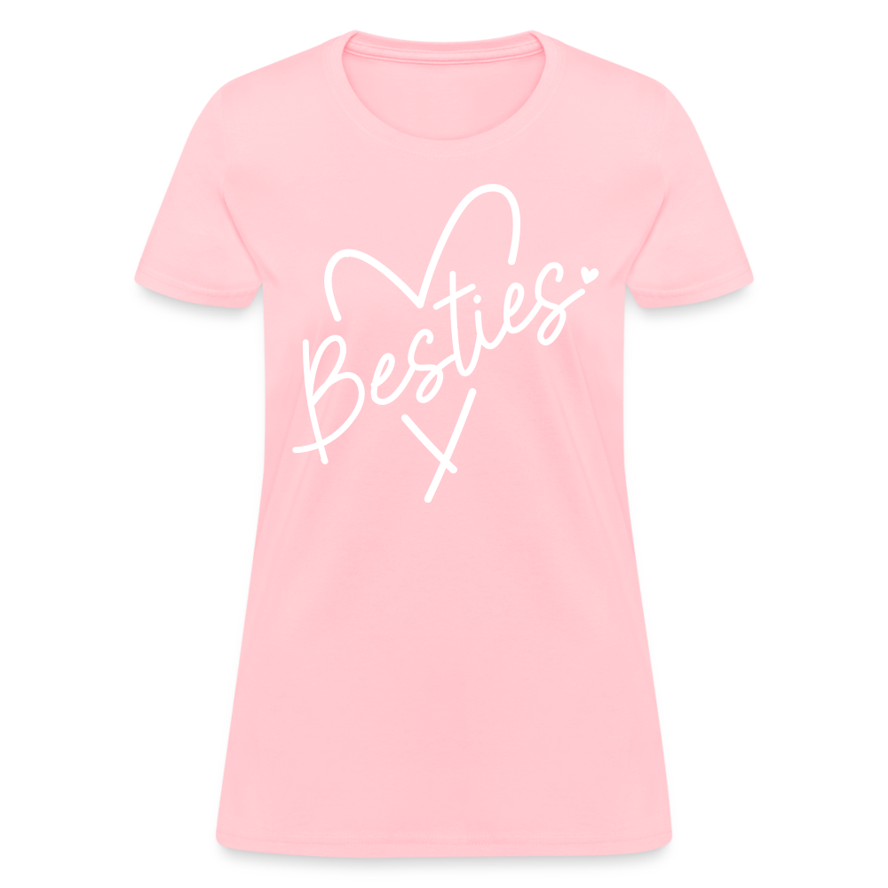 Besties : Women's T-Shirt - pink