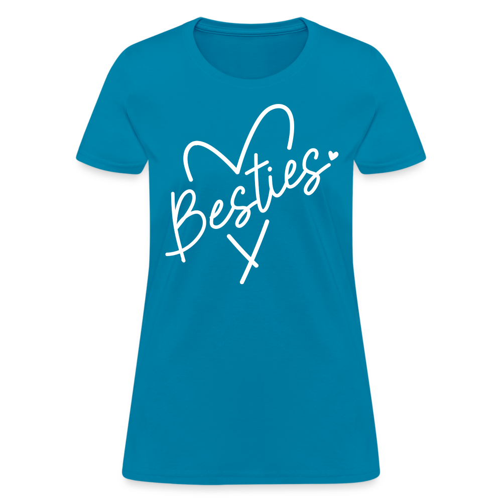 Besties : Women's T-Shirt - turquoise