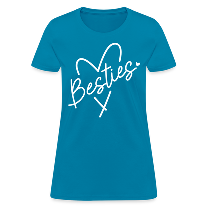 Besties : Women's T-Shirt - turquoise