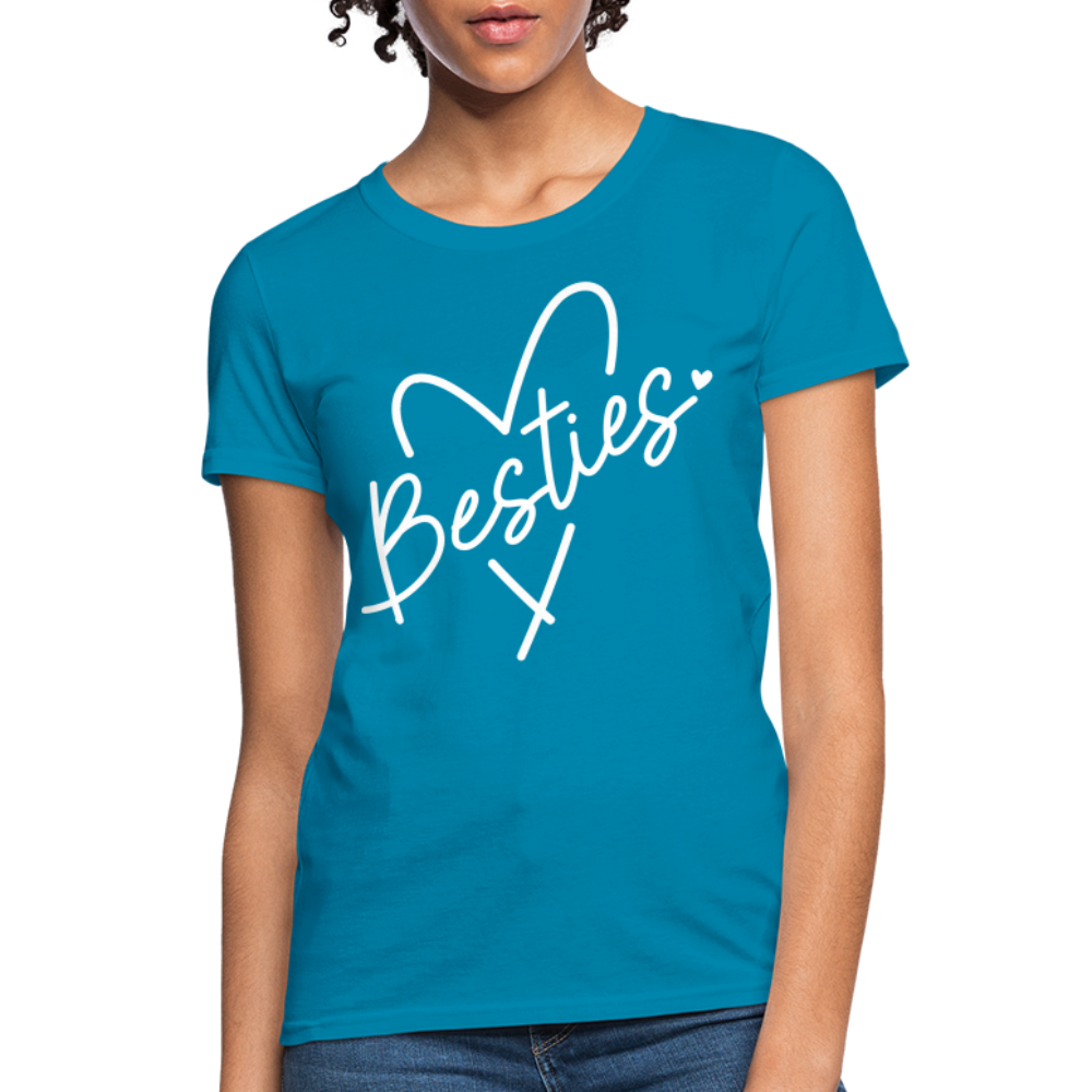 Besties : Women's T-Shirt - turquoise
