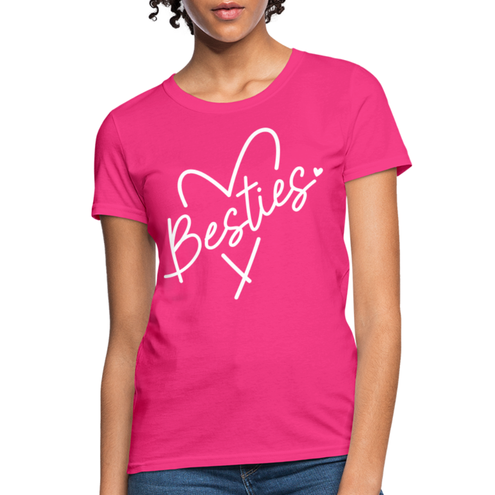 Besties : Women's T-Shirt - fuchsia