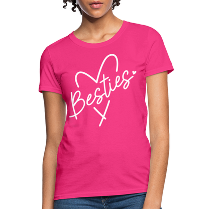 Besties : Women's T-Shirt - fuchsia