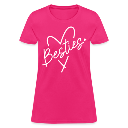 Besties : Women's T-Shirt - fuchsia