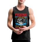 Fishing is Like Boobs : Men’s Premium Tank Top