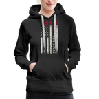 Trust In God Not politicians : Women’s Premium Hoodie