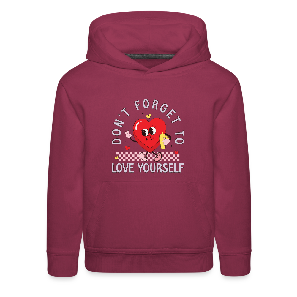 Kids‘ Premium Hoodie - burgundy