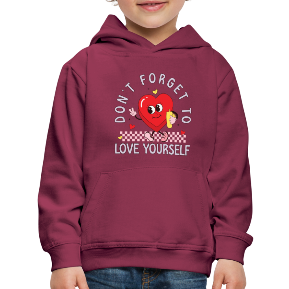 Kids‘ Premium Hoodie - burgundy