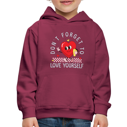 Kids‘ Premium Hoodie - burgundy