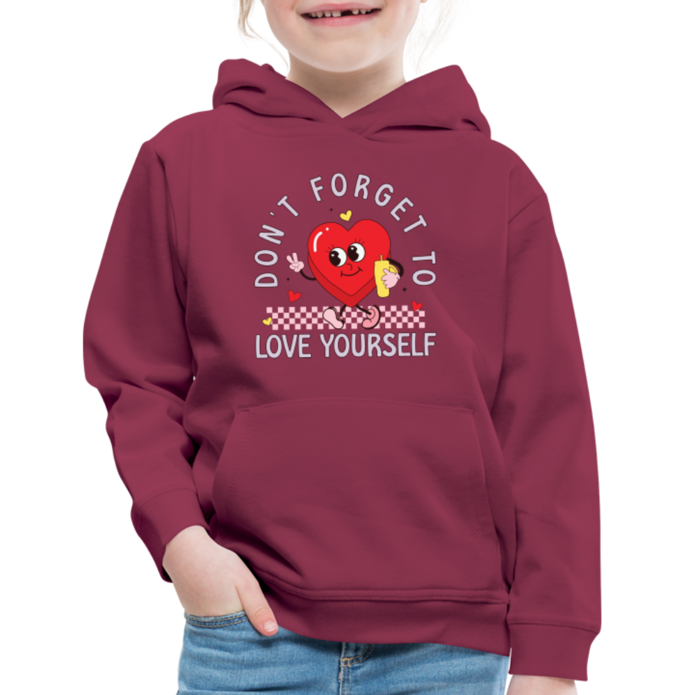 Kids‘ Premium Hoodie - burgundy