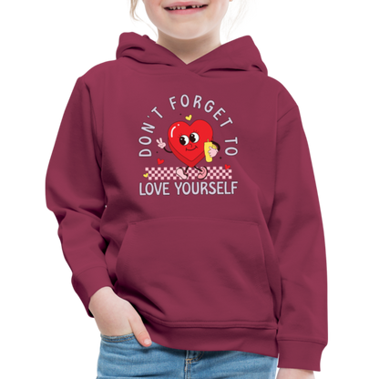 Kids‘ Premium Hoodie - burgundy