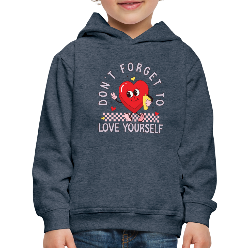 Kids‘ Premium Hoodie - heather denim