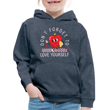 Kids‘ Premium Hoodie - heather denim