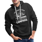 I'm A Simple Man I Like Boobs and Camping : Men’s Premium Hoodie