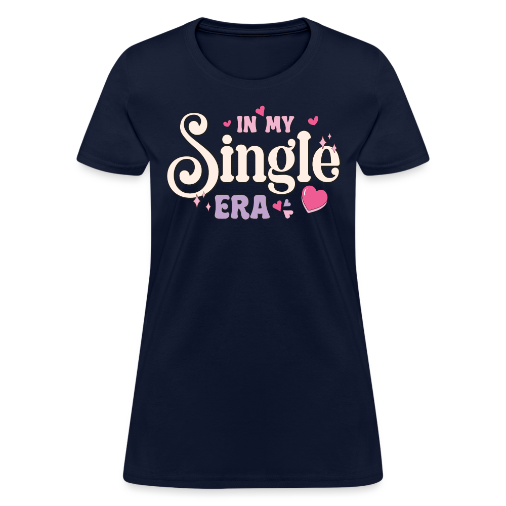 In My Single Era : Women's T-Shirt - navy