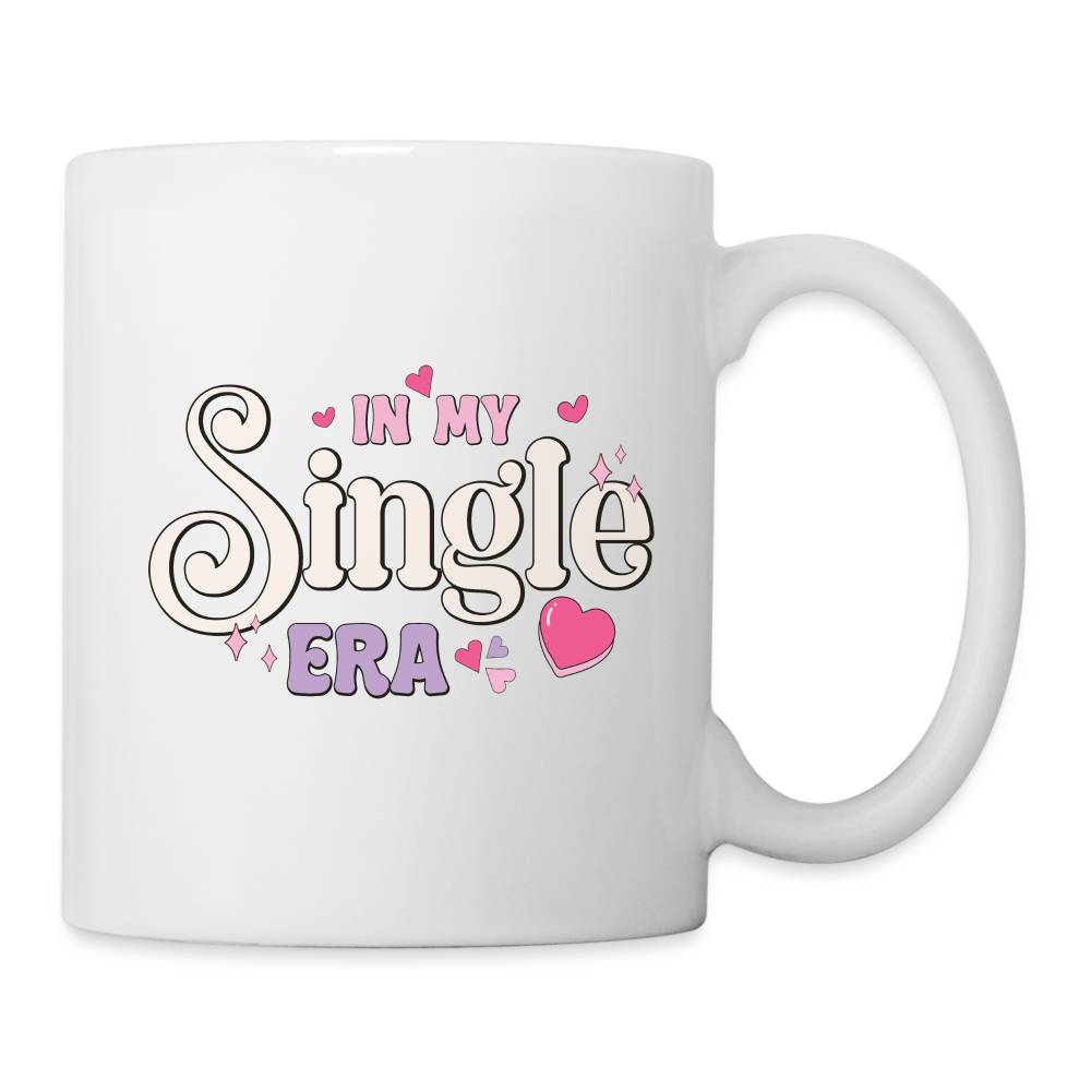 In My Single Era : Coffee Mug - white