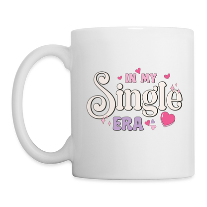 In My Single Era : Coffee Mug - white