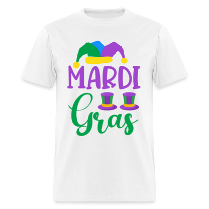 Mardi Gras T-Shirt - white