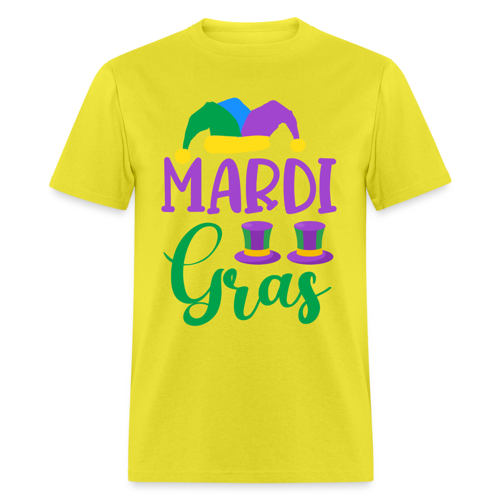 Mardi Gras T-Shirt - yellow