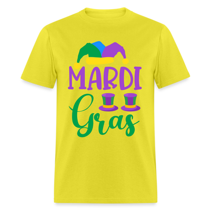 Mardi Gras T-Shirt - yellow