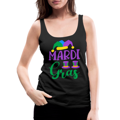 Mardi Gras : Women’s Premium Tank Top - black