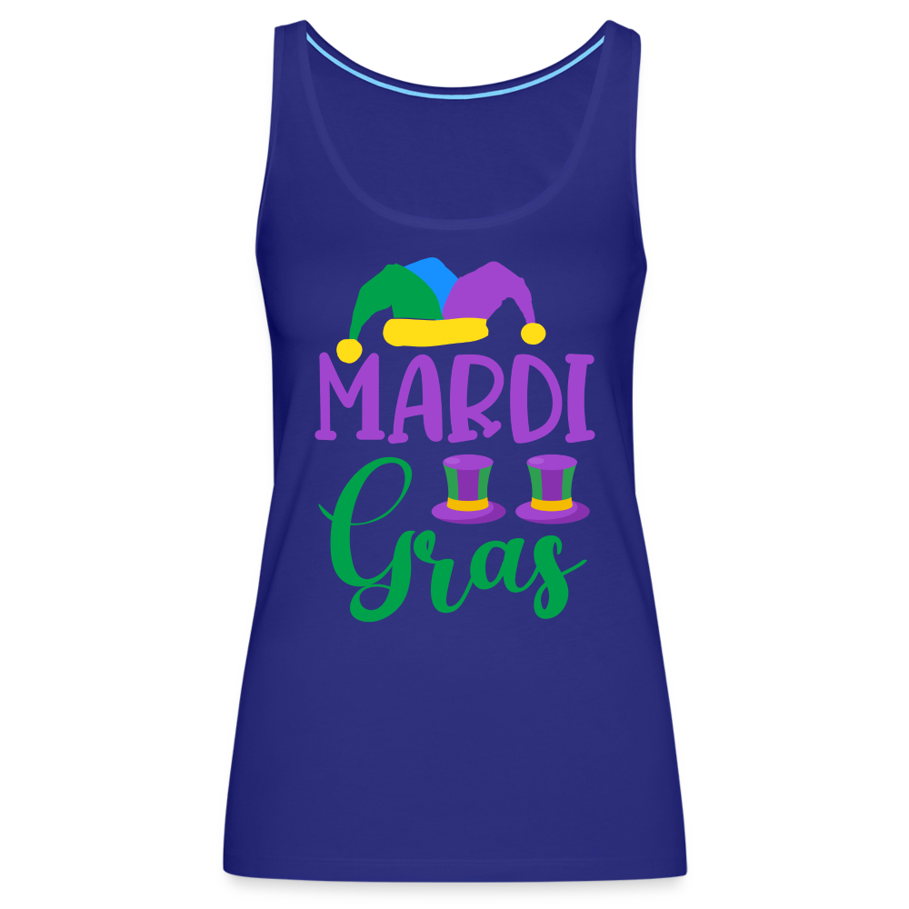 Mardi Gras : Women’s Premium Tank Top - royal blue